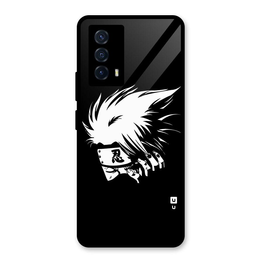 Kakashi Hatake Black Glass Back Case for Vivo iQOO Z5