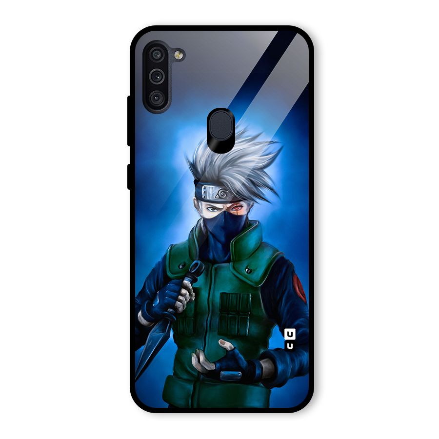 Kakashi Hatake Glass Back Case for Galaxy M11