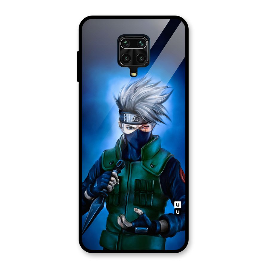 Kakashi Hatake Glass Back Case for Redmi Note 9 Pro