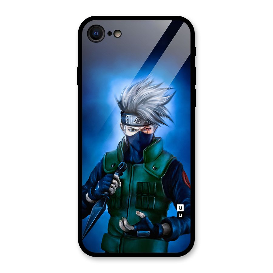 Kakashi Hatake Glass Back Case for iPhone SE 2020