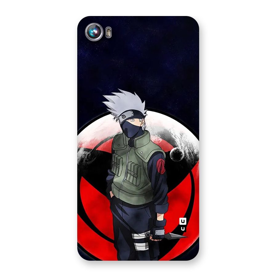 Kakashi Hatake Knife Back Case for Canvas Fire 4 (A107)
