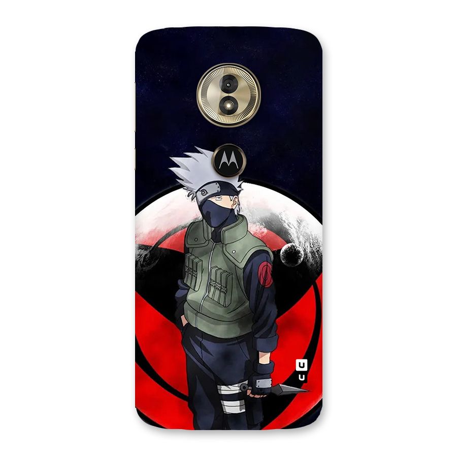 Kakashi Hatake Knife Back Case for Moto G6 Play