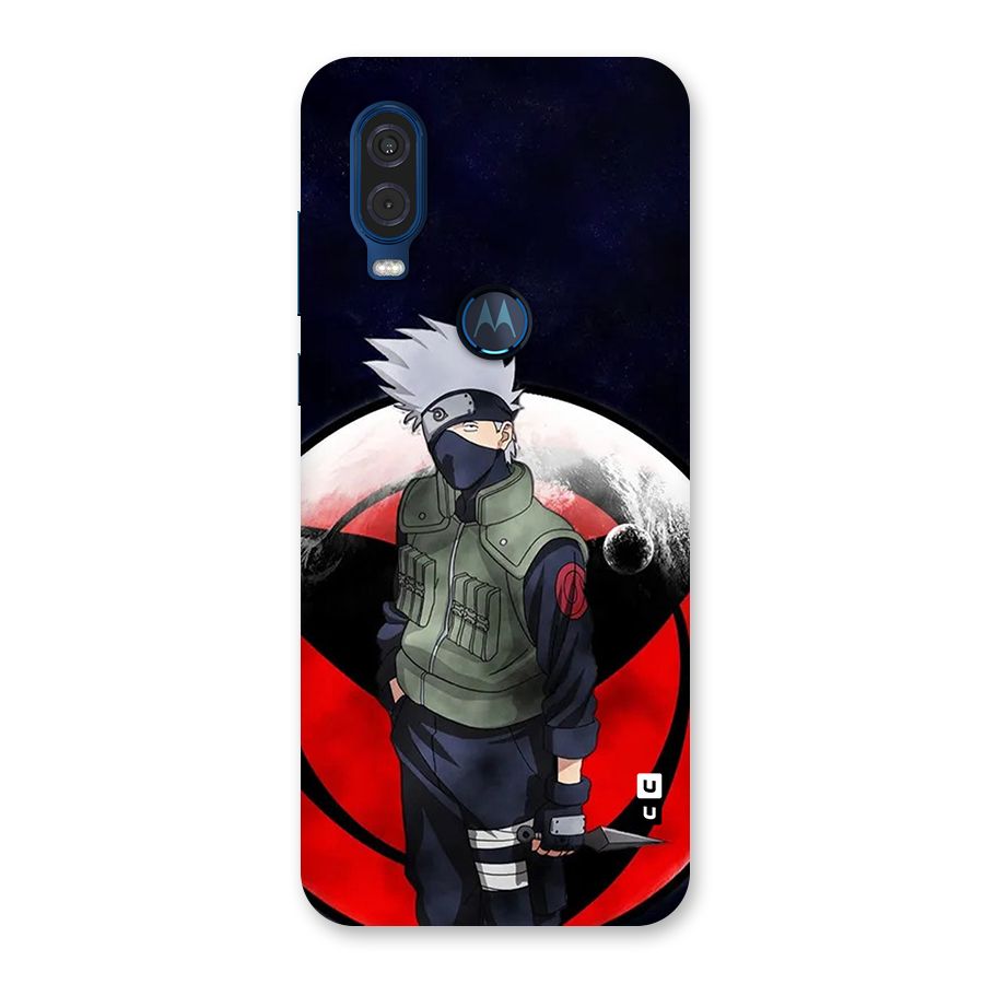 Kakashi Hatake Knife Back Case for Motorola One Vision