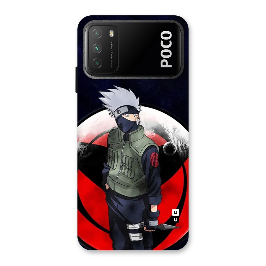 Kakashi Hatake Knife Back Case for Poco M3