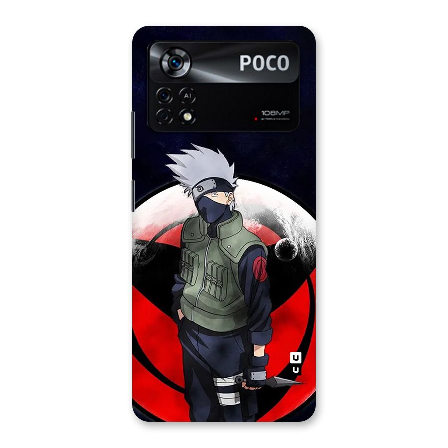 Kakashi Hatake Knife Back Case for Poco X4 Pro 5G