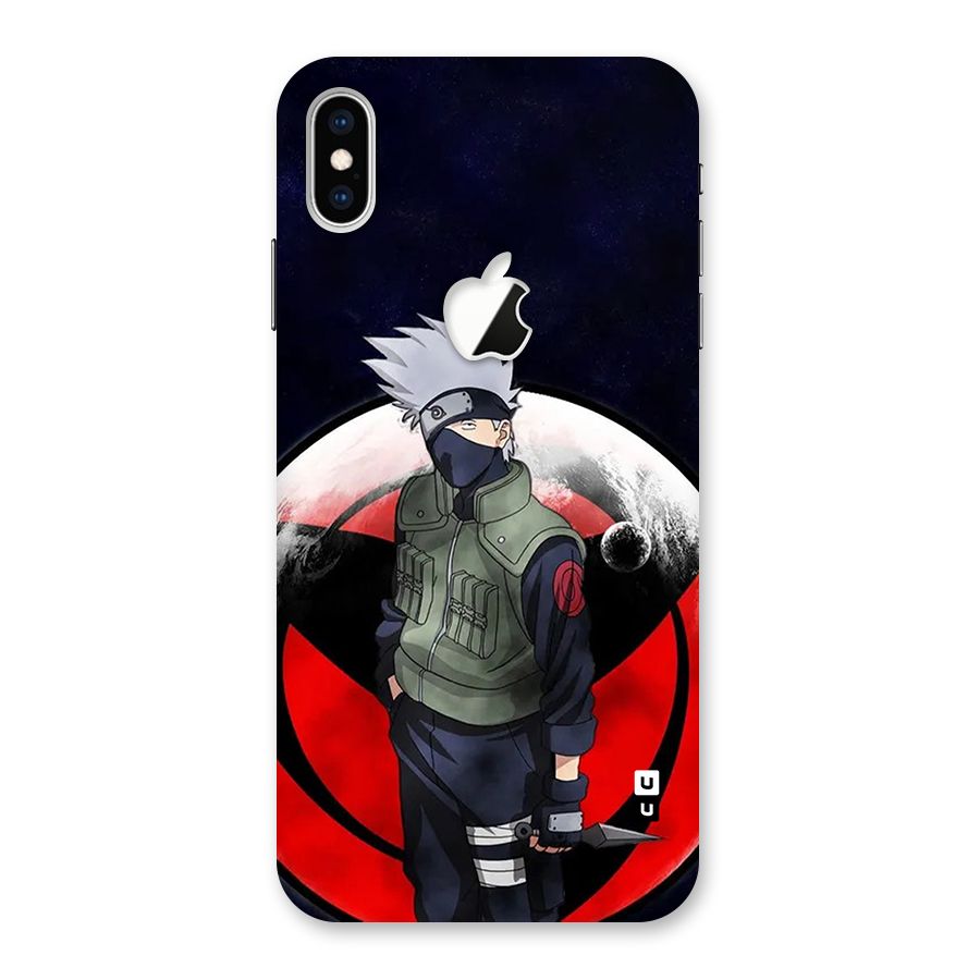 Kakashi Hatake Knife Back Case for iPhone XS Max Apple Cut