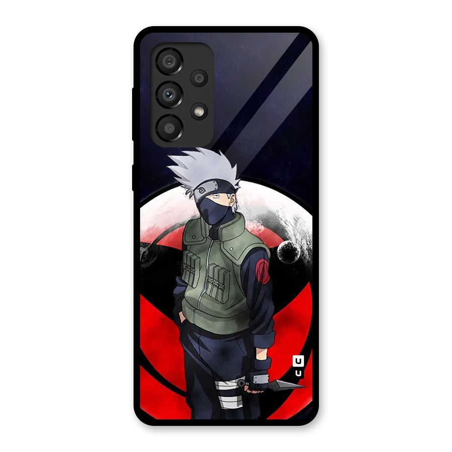 Kakashi Hatake Knife Glass Back Case for Galaxy A33 5G