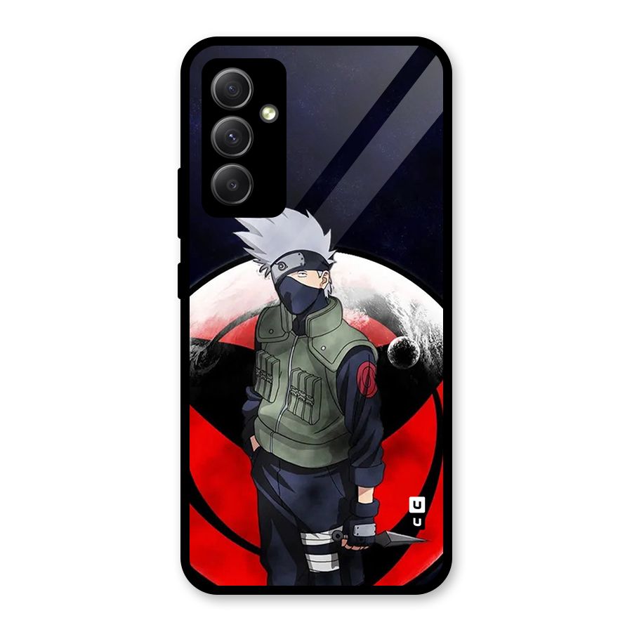 Kakashi Hatake Knife Glass Back Case for Galaxy A34