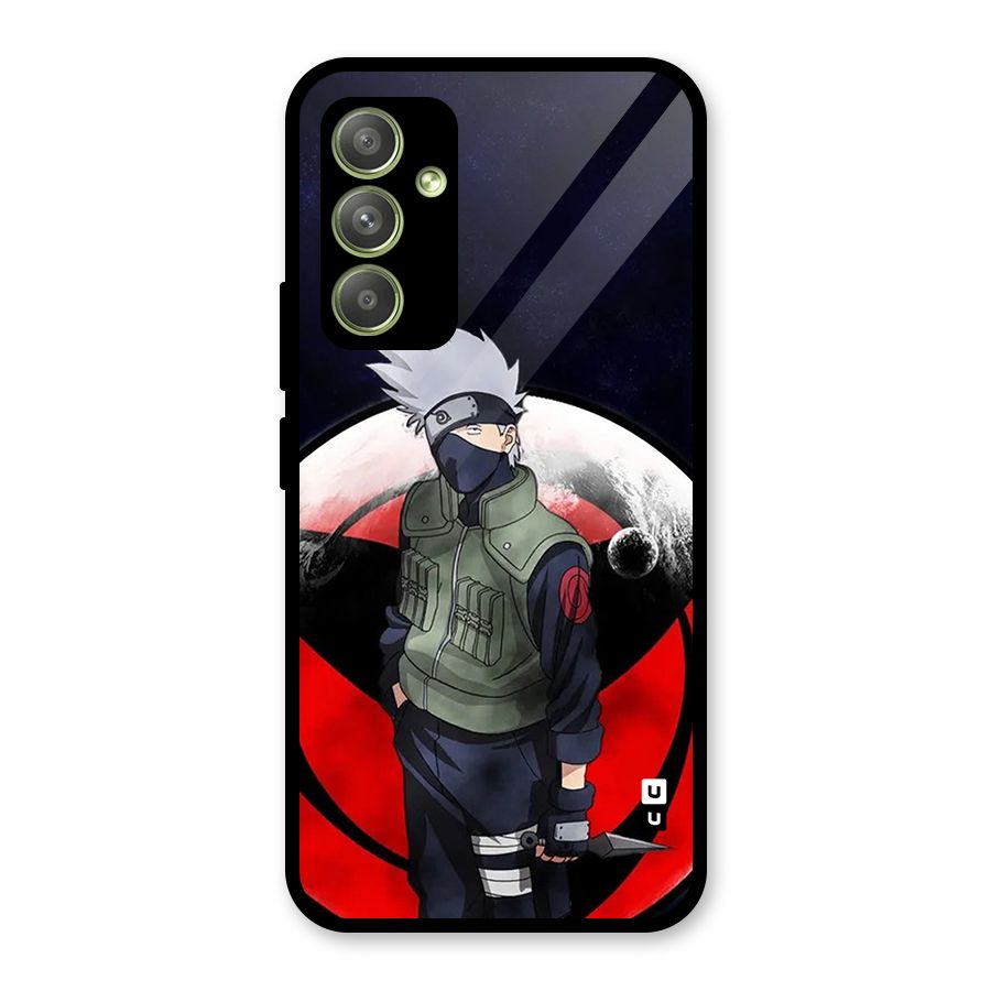 Kakashi Hatake Knife Glass Back Case for Galaxy A54