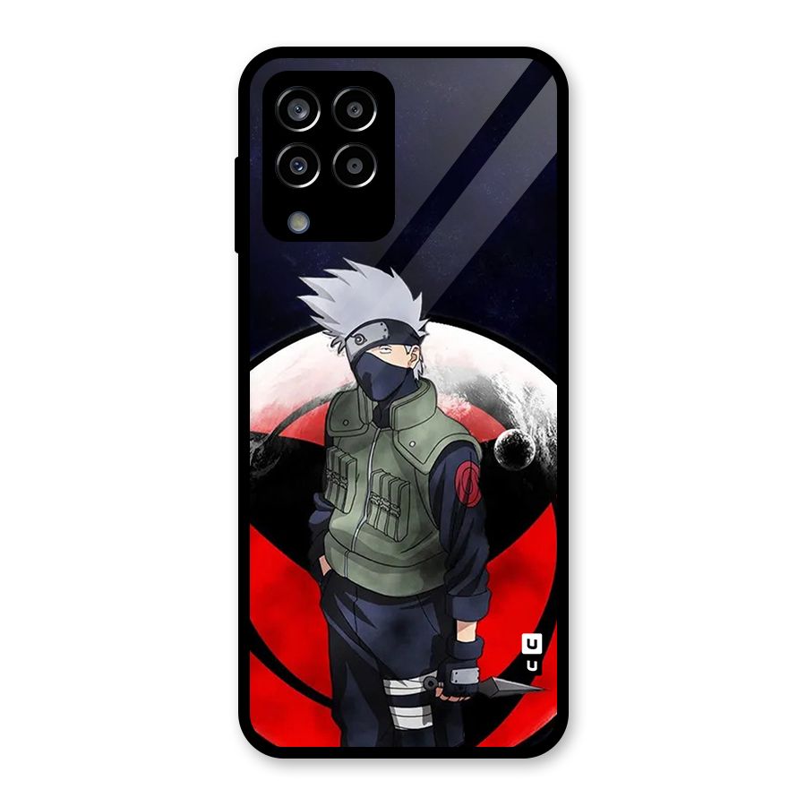 Kakashi Hatake Knife Glass Back Case for Galaxy M33
