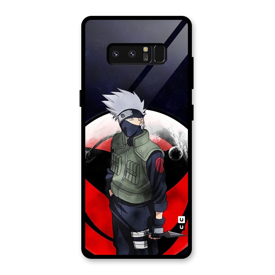 Kakashi Hatake Knife Glass Back Case for Galaxy Note 8