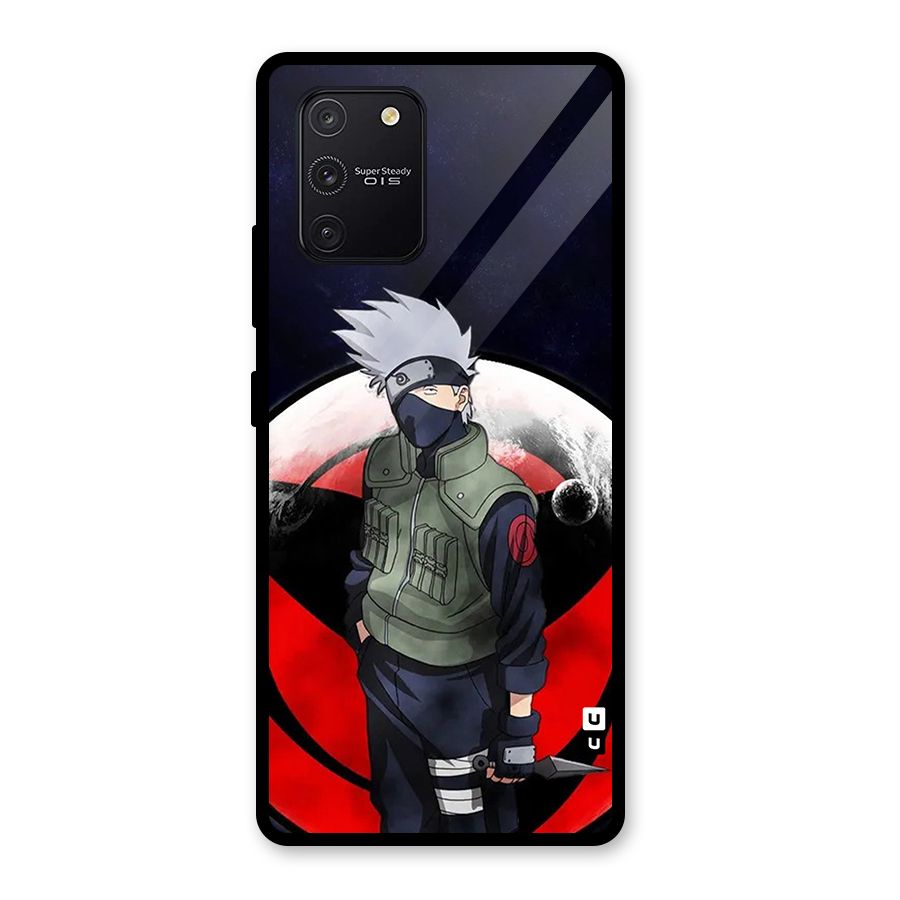 Kakashi Hatake Knife Glass Back Case for Galaxy S10 Lite
