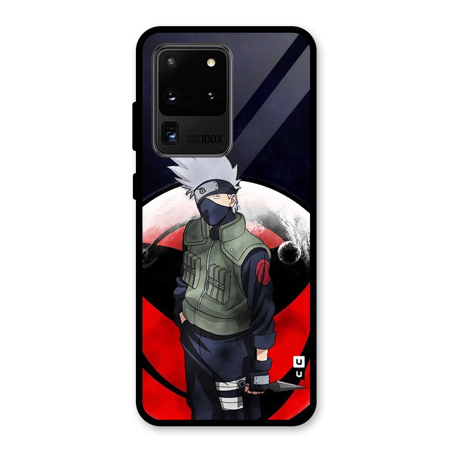 Kakashi Hatake Knife Glass Back Case for Galaxy S20 Ultra