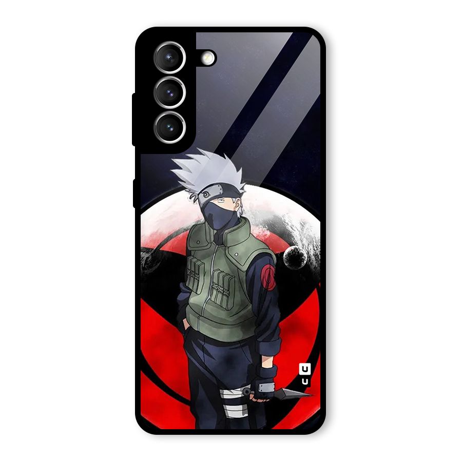 Kakashi Hatake Knife Glass Back Case for Galaxy S21 5G