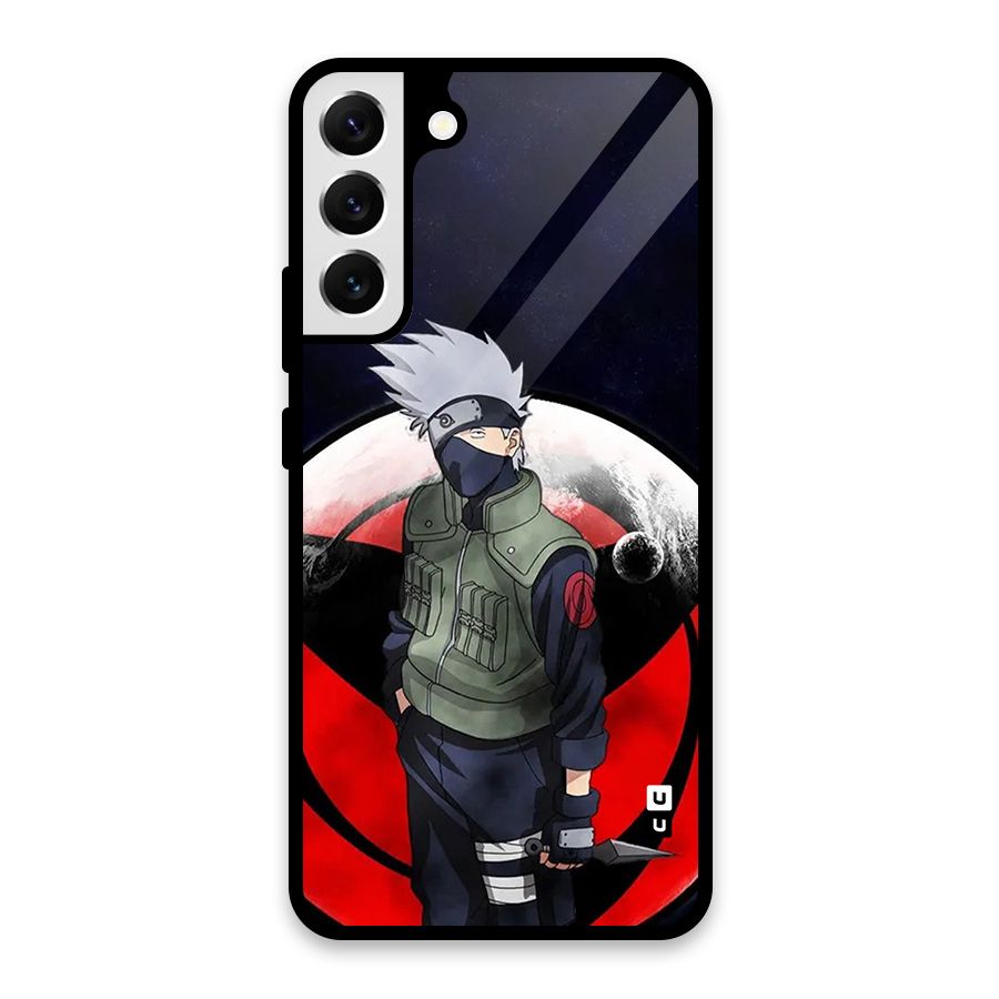 Kakashi Hatake Knife Glass Back Case for Galaxy S22 Plus 5G