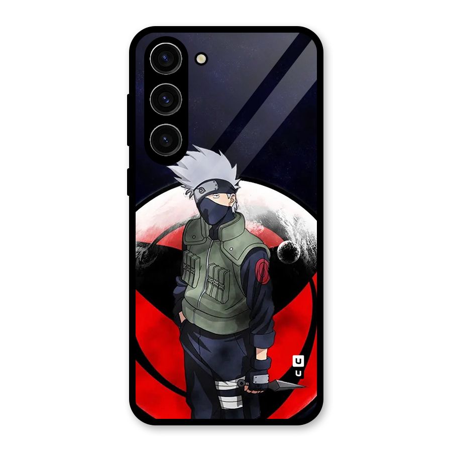 Kakashi Hatake Knife Glass Back Case for Galaxy S23 Plus