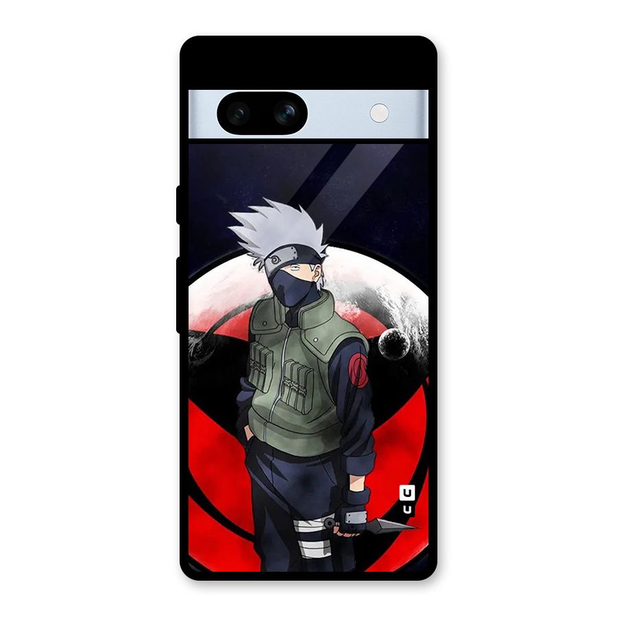 Kakashi Hatake Knife Glass Back Case for Google Pixel 7a