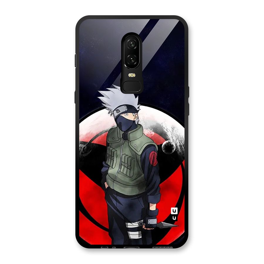 Kakashi Hatake Knife Glass Back Case for OnePlus 6