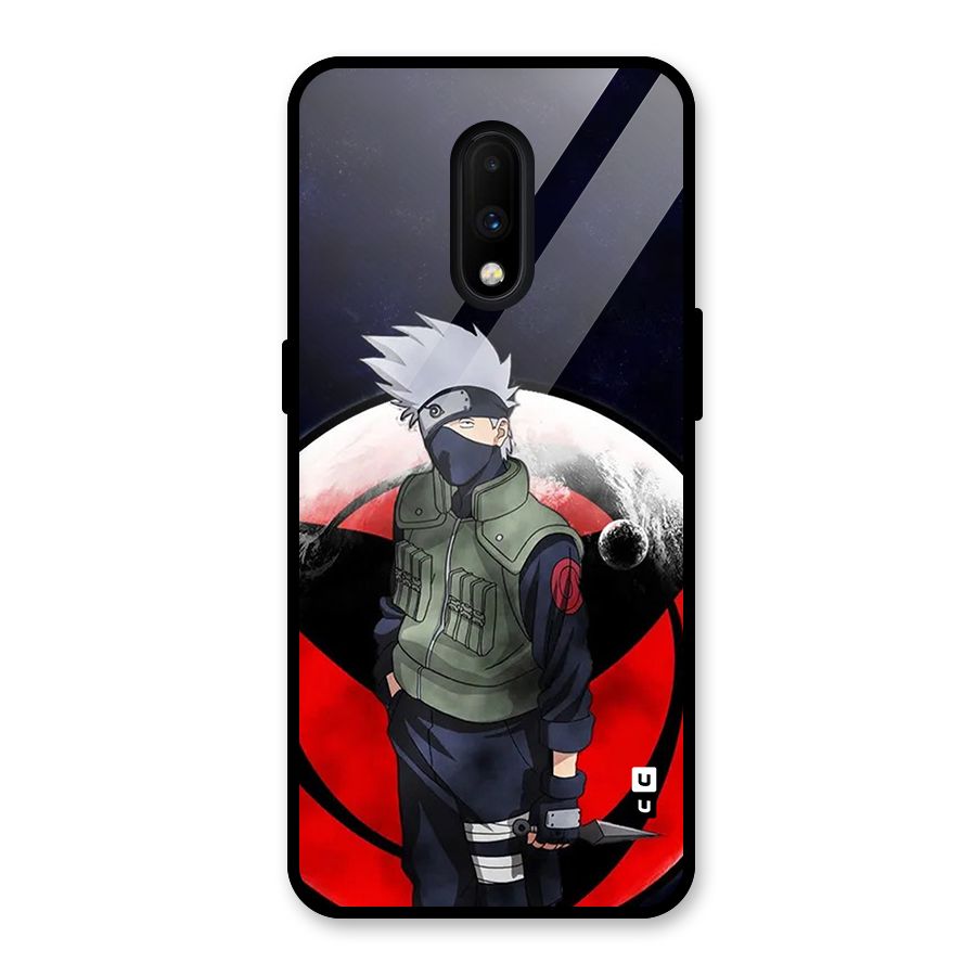 Kakashi Hatake Knife Glass Back Case for OnePlus 7