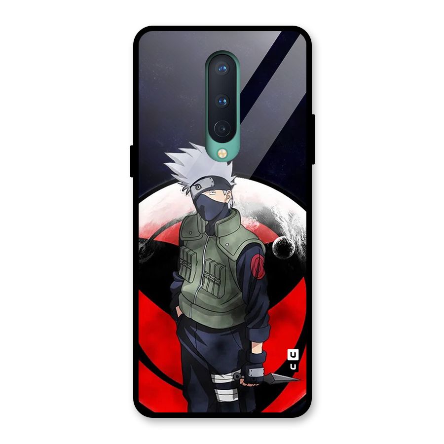Kakashi Hatake Knife Glass Back Case for OnePlus 8
