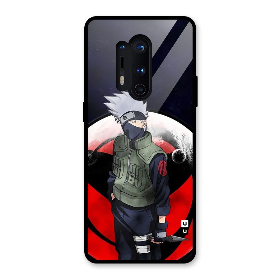 Kakashi Hatake Knife Glass Back Case for OnePlus 8 Pro