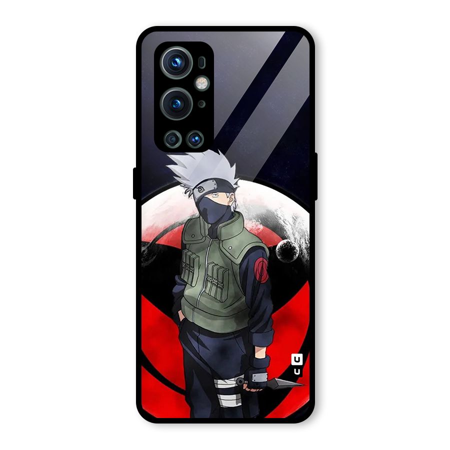 Kakashi Hatake Knife Glass Back Case for OnePlus 9 Pro