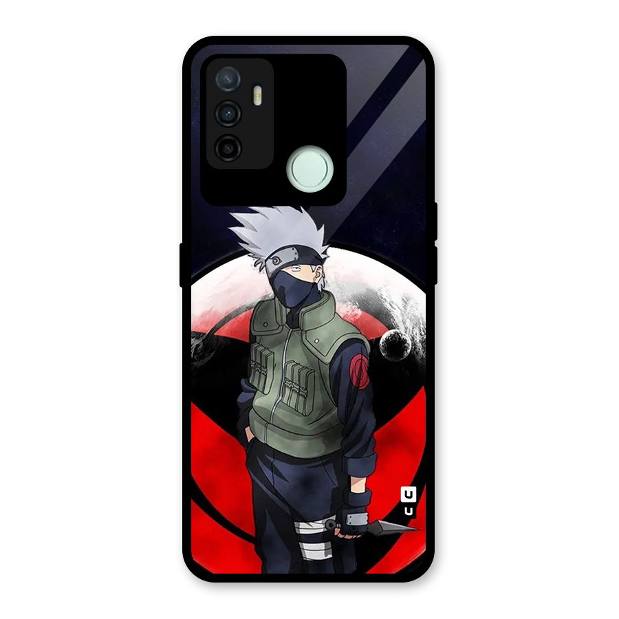 Kakashi Hatake Knife Glass Back Case for Oppo A53