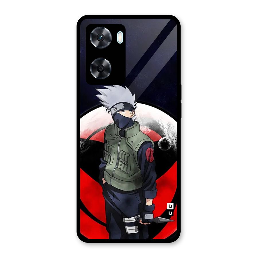 Kakashi Hatake Knife Glass Back Case for Oppo A77