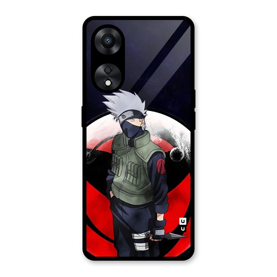 Kakashi Hatake Knife Glass Back Case for Oppo A78