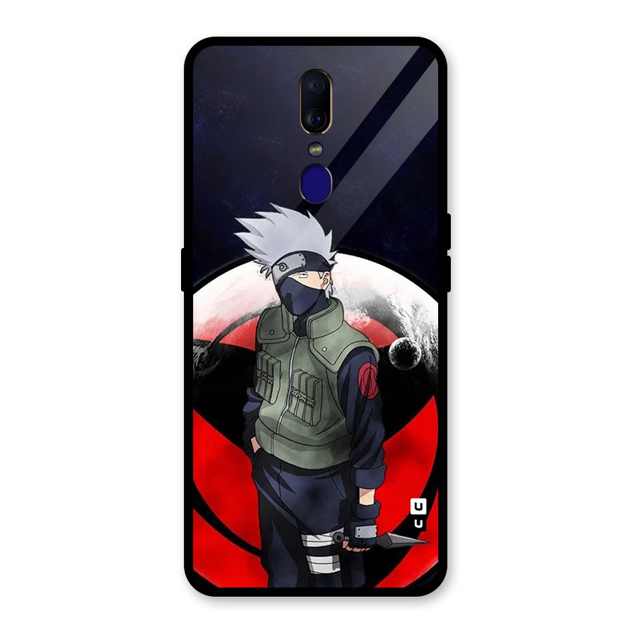 Kakashi Hatake Knife Glass Back Case for Oppo F11