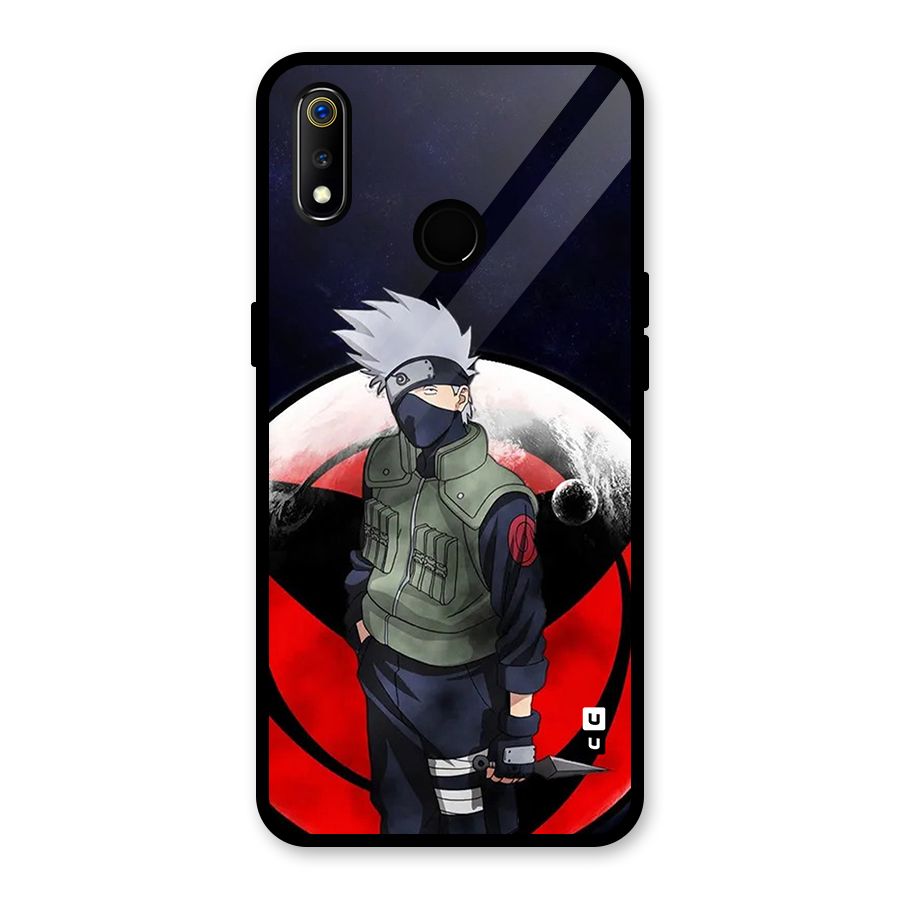 Kakashi Hatake Knife Glass Back Case for Realme 3i
