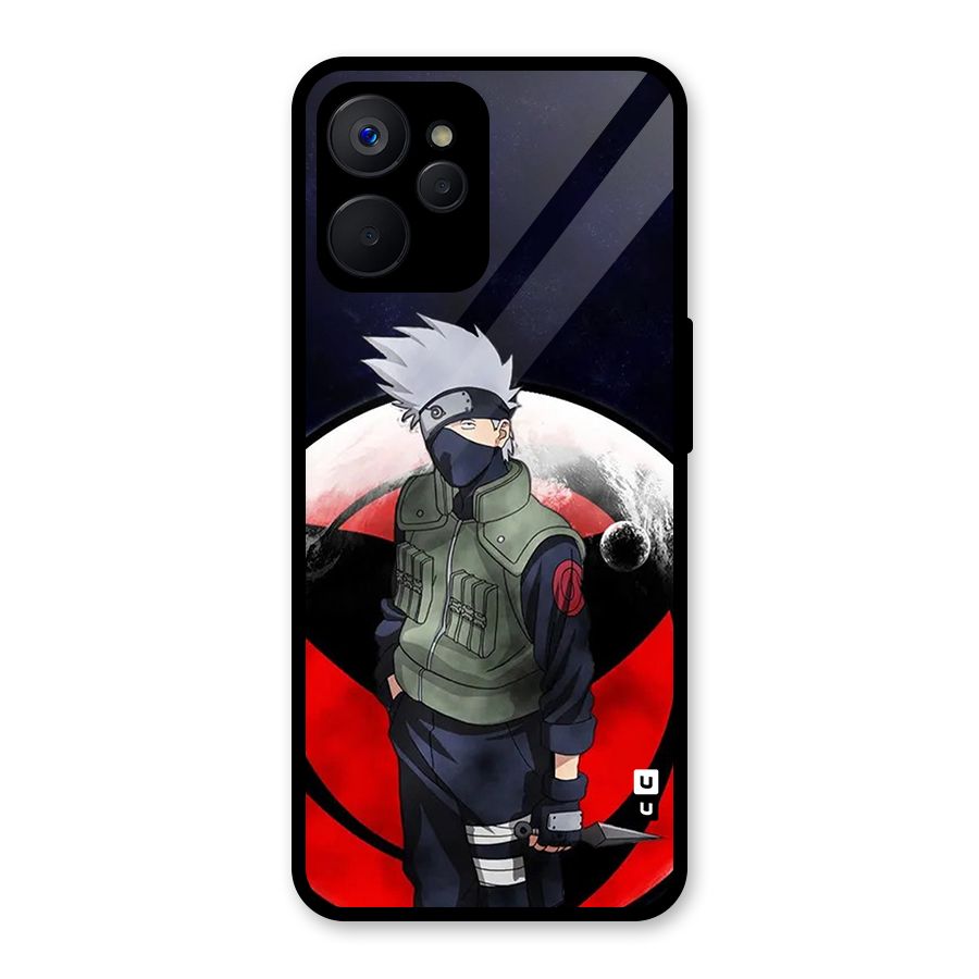 Kakashi Hatake Knife Glass Back Case for Realme 9i 5G