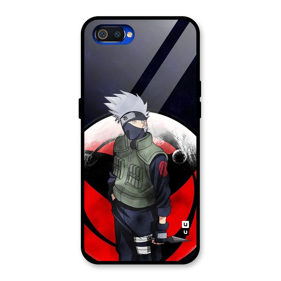 Kakashi Hatake Knife Glass Back Case for Realme C2