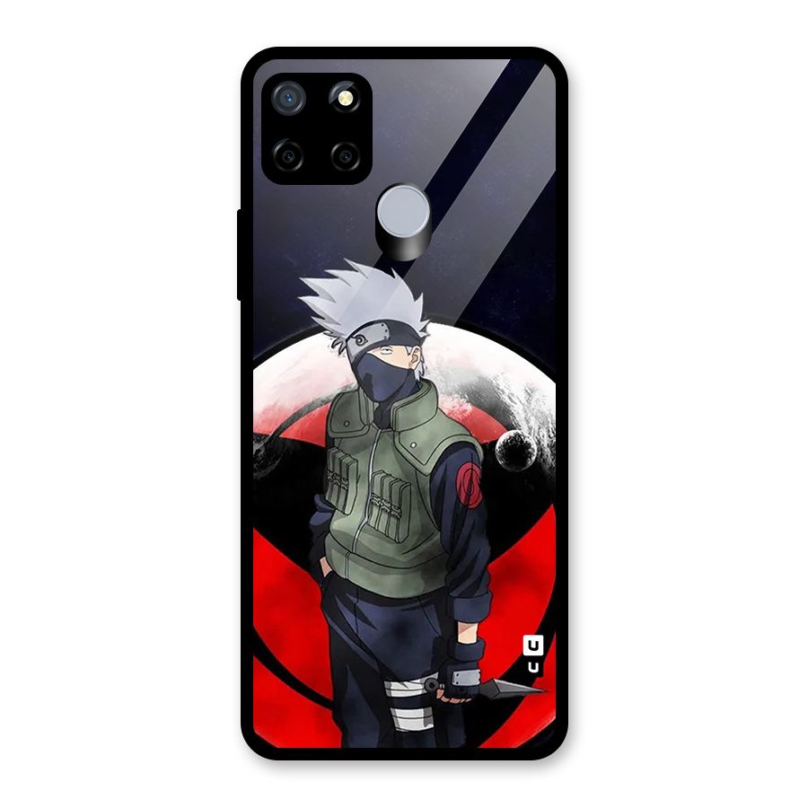 Kakashi Hatake Knife Glass Back Case for Realme Narzo 30A