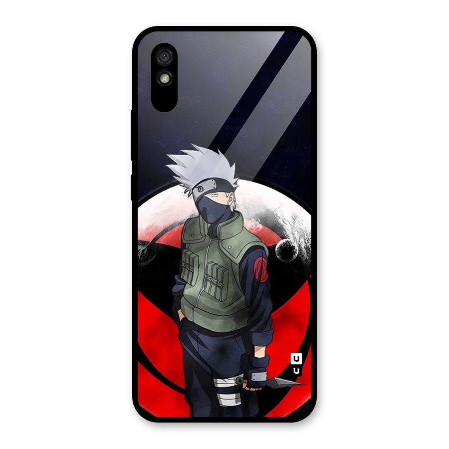 Kakashi Hatake Knife Glass Back Case for Redmi 9A