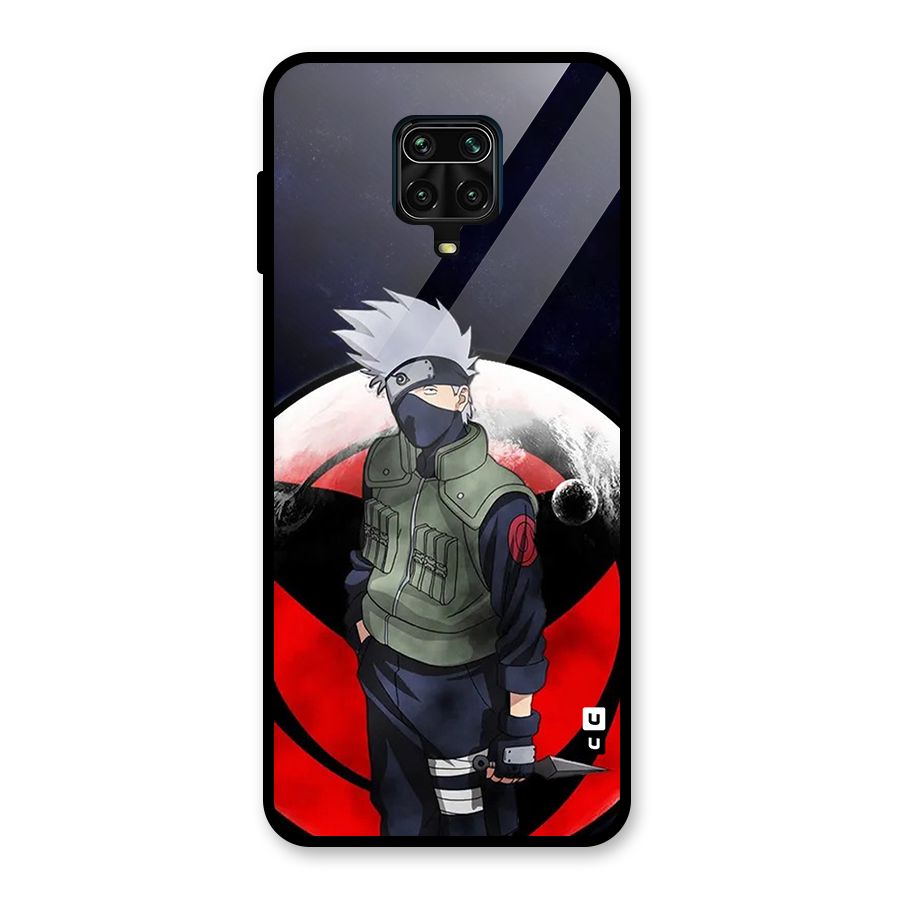 Kakashi Hatake Knife Glass Back Case for Redmi Note 9 Pro