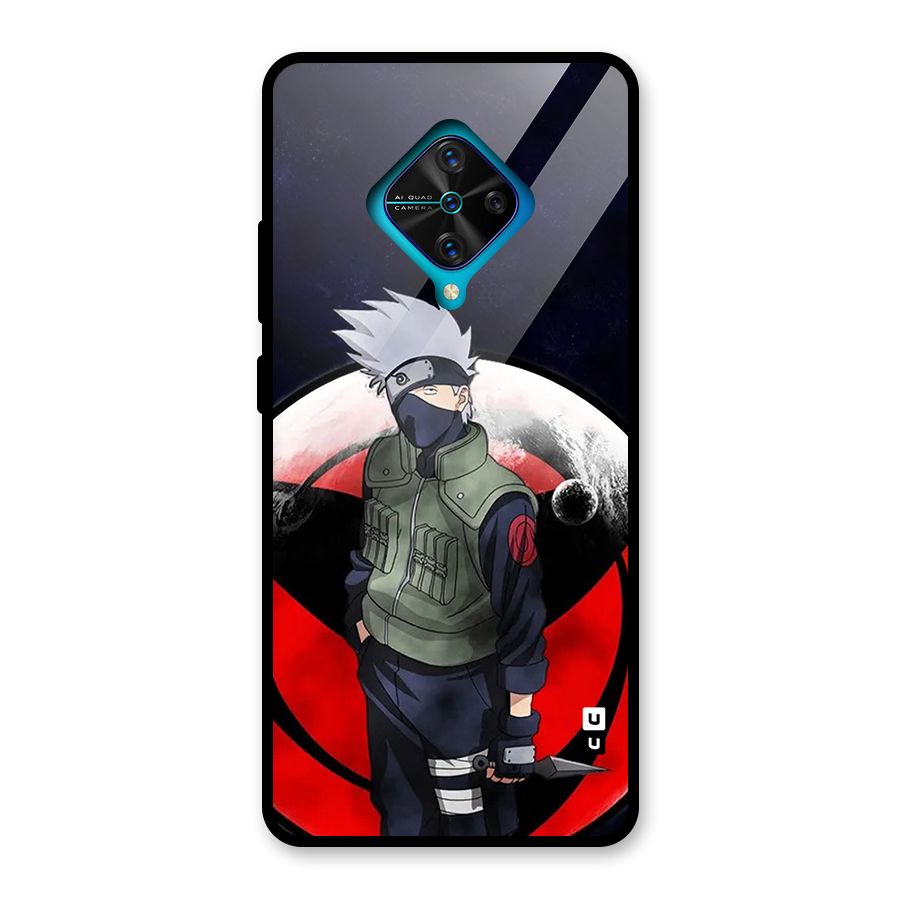 Kakashi Hatake Knife Glass Back Case for Vivo S1 Pro