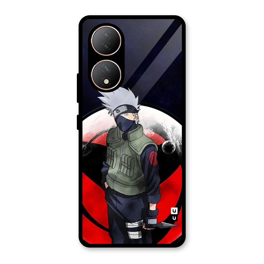 Kakashi Hatake Knife Glass Back Case for Vivo T2