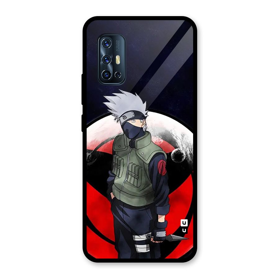 Kakashi Hatake Knife Glass Back Case for Vivo V17