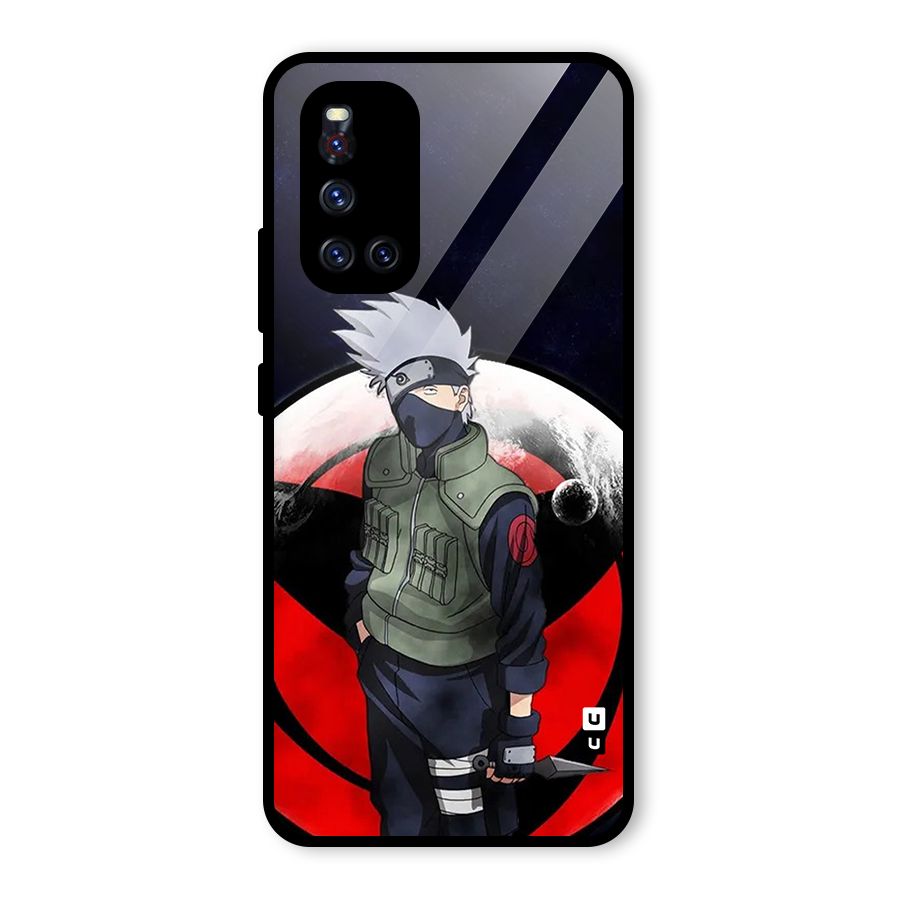 Kakashi Hatake Knife Glass Back Case for Vivo V19