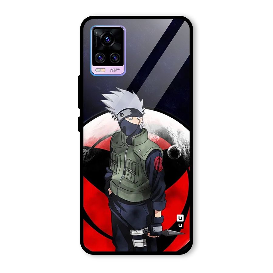 Kakashi Hatake Knife Glass Back Case for Vivo V20 Pro