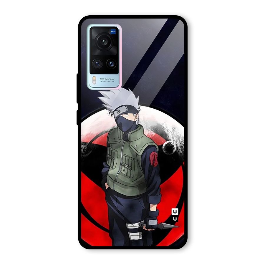 Kakashi Hatake Knife Glass Back Case for Vivo X60