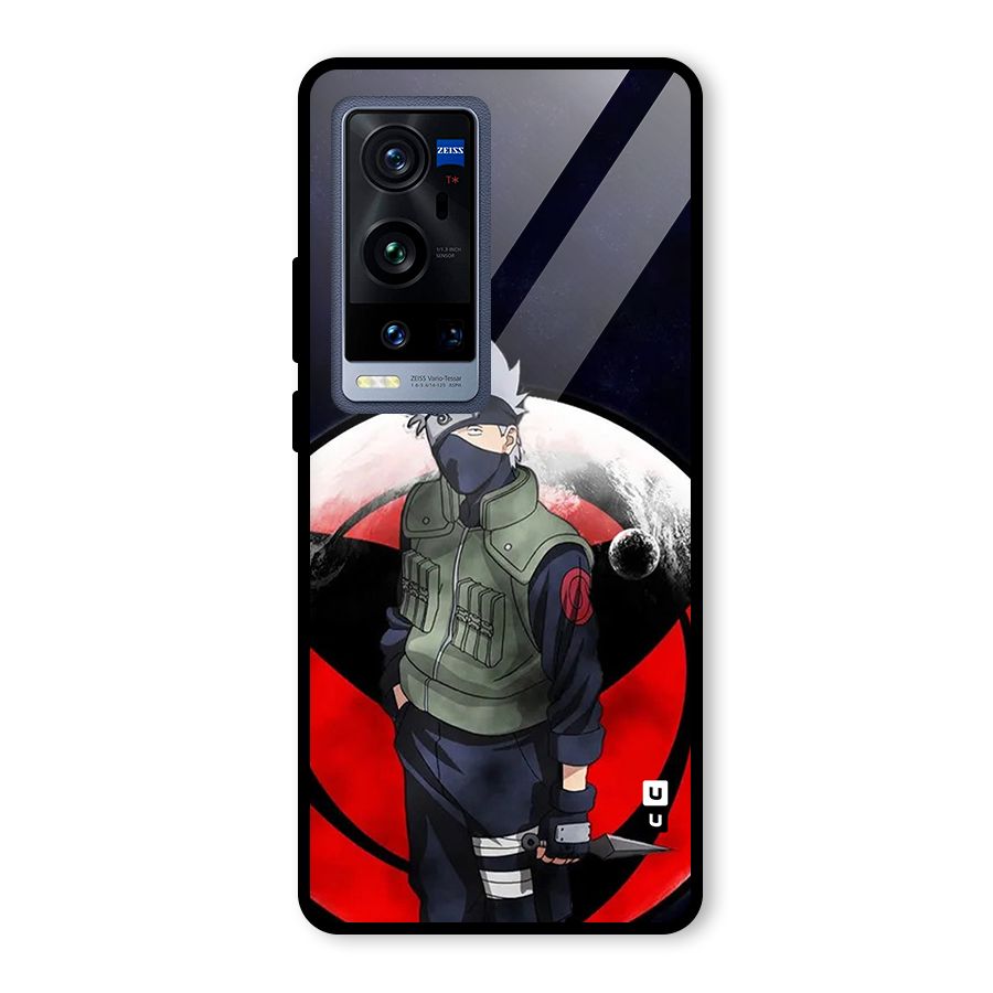 Kakashi Hatake Knife Glass Back Case for Vivo X60 Pro Plus