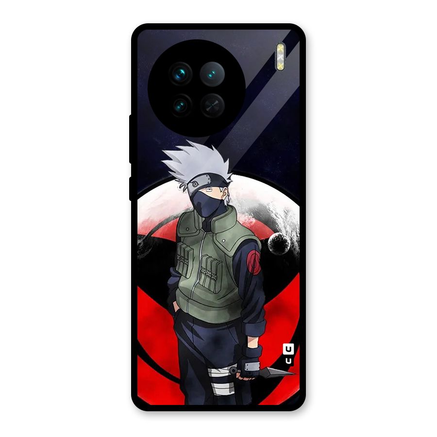 Kakashi Hatake Knife Glass Back Case for Vivo X90
