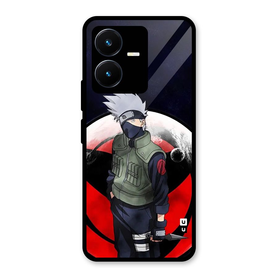 Kakashi Hatake Knife Glass Back Case for Vivo Y22