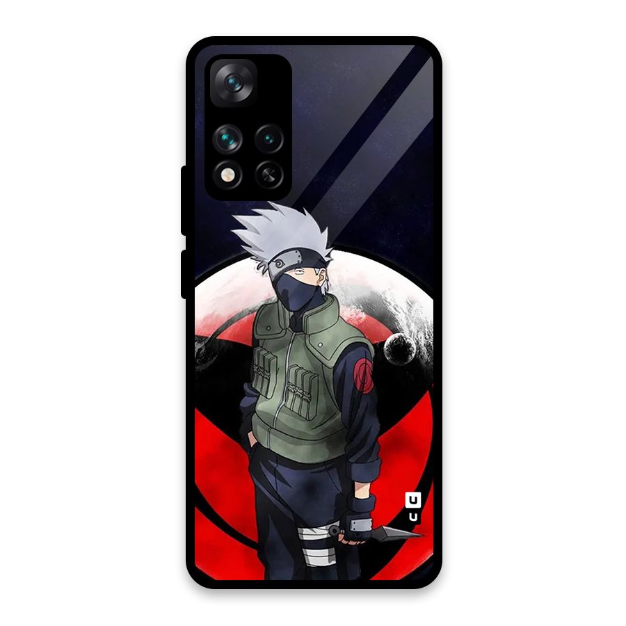 Kakashi Hatake Knife Glass Back Case for Xiaomi 11i HyperCharge 5G