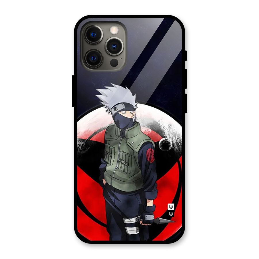Kakashi Hatake Knife Glass Back Case for iPhone 12 Pro Max