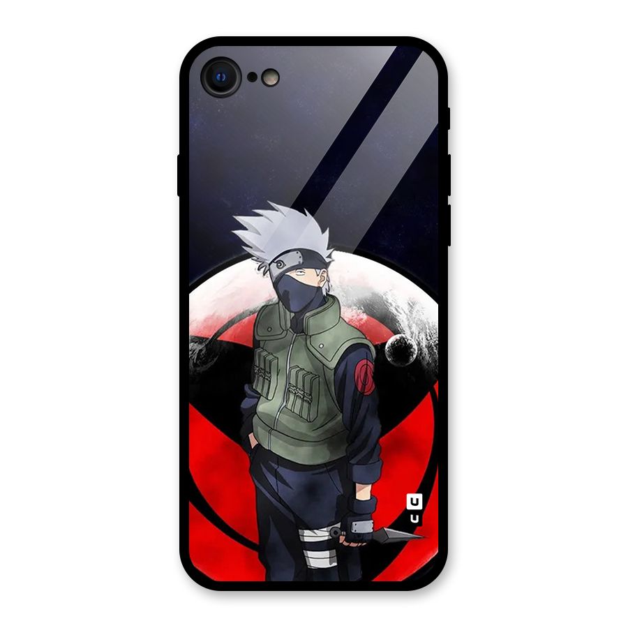 Kakashi Hatake Knife Glass Back Case for iPhone 7