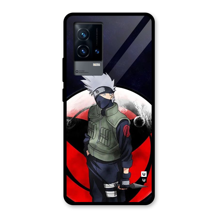 Kakashi Hatake Knife Glass Back Case for iQOO 9 5G