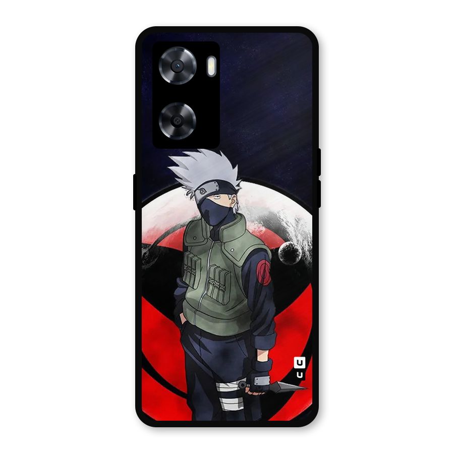 Kakashi Hatake Knife Metal Back Case for Oppo A57 2022